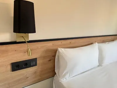 Cama o camas de una habitación en Le Petit Hostel