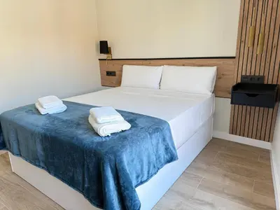Cama o camas de una habitación en Le Petit Hostel