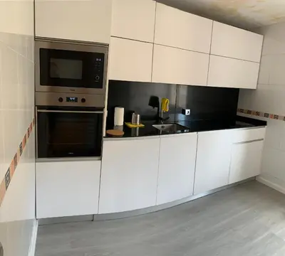 Una cocina o zona de cocina en Agustina De Aragon