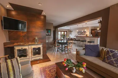 Una cocina o zona de cocina en Masia Boutique con Infinity Pool