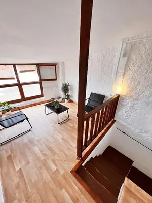 Cama o camas de una habitación en Lo Corner House