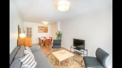 Zona de estar de The Comfortable Apartment by Clabao