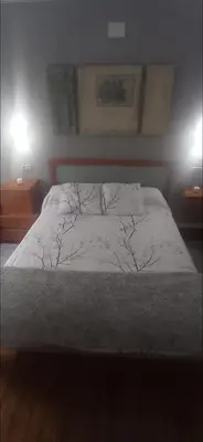 Cama o camas de una habitación en Habitación privada Jardín