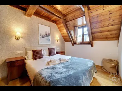 Cama o camas de una habitación en LIAT de Alma de Nieve
