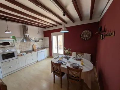 Una cocina o zona de cocina en Mirador de San Andrés