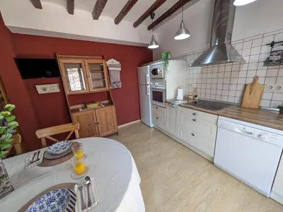 Una cocina o zona de cocina en Mirador de San Andrés