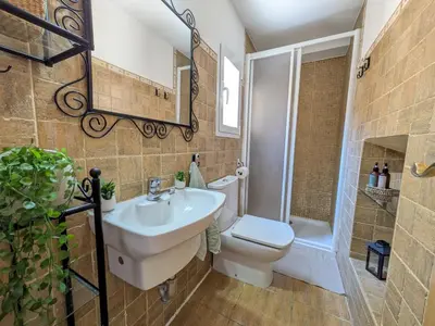 Un baño de Mirador de San Andrés