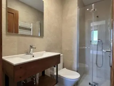 Un baño de Casa Rural Elizalde