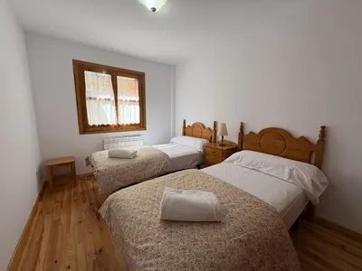 Cama o camas de una habitación en BPirineos-El Molino