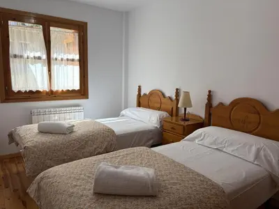 Cama o camas de una habitación en BPirineos-El Molino