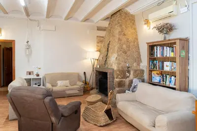 Zona de estar de Alberg Xerta - Allotjament rural