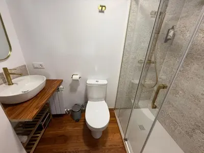 Un baño de Apartamentos Pirineo