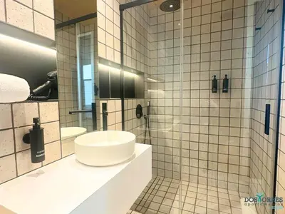 Un baño de Minimal Suites Mudéjar Eco Friendly by Dos Torres