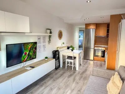 Una cocina o zona de cocina en Ribera del Pilar - Turistea