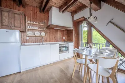 Una cocina o zona de cocina en Las casitas de mache - MODESTO