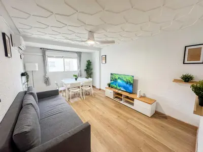 Una televisión o centro de entretenimiento en El Marqués del Pilar - Turistea
