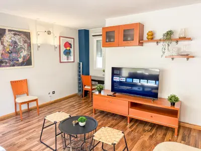 Una cocina o zona de cocina en Cineasta del Pilar - Turistea