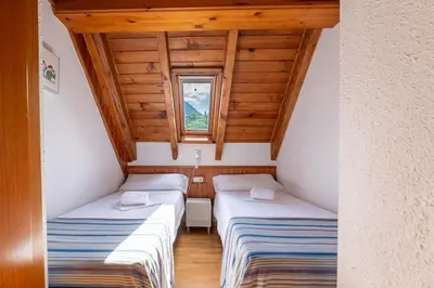 Cama o camas de una habitación en Las casitas de mache - 5F