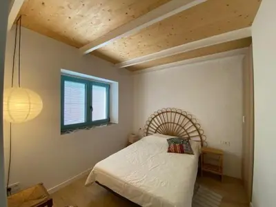 Cama o camas de una habitación en La Caseta de JIO