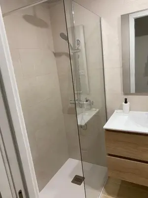 Un baño de Apartamento Boston