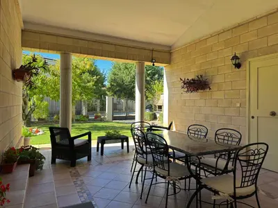 Jardín al aire libre en Casa El Herrero
