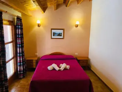 Cama o camas de una habitación en Casa Forn