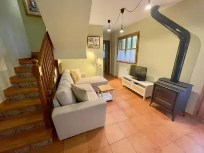 Zona de estar de Dúplex a 20 min de Aigüestortes