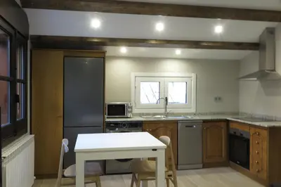 Una cocina o zona de cocina en El Molino de Pochas