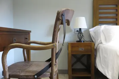 Cama o camas de una habitación en El Molino de Pochas