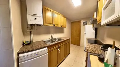 Una cocina o zona de cocina en Mirador de Sanvi - tucasaenlospirineos