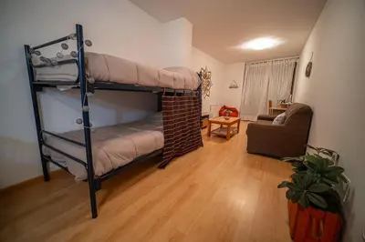 Cama o camas de una habitación en Las torres 1