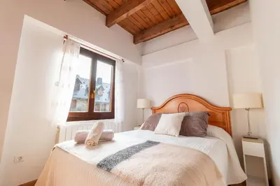 Cama o camas de una habitación en Casa Pilar Escarrilla - Games Room - Ski - Views - Parking - Wifi