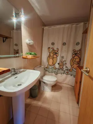 Un baño de Dúplex acogedor con chimenea cerca de Aigüestortes - Falcó 6