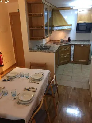 Una cocina o zona de cocina en Apartamento Peñaguda Estella by Clabao