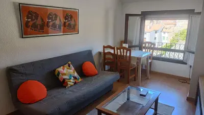 Zona de estar de Corazon de Jaca - Temporada de Esqui