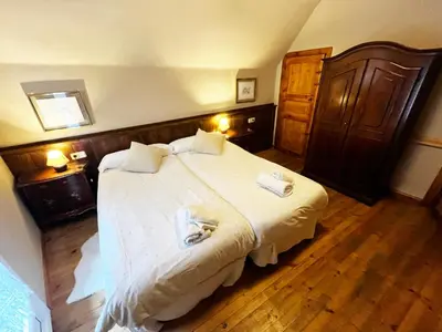Cama o camas de una habitación en SNÖ Casa Pucurull