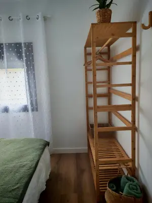 Cama o camas de una habitación en Ca l'Eli Caseta