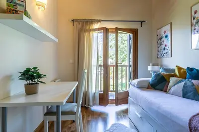 Zona de estar de Paramita Adosado con Jardin