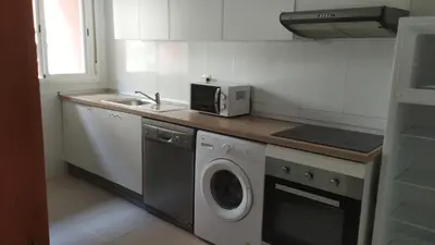 Una cocina o zona de cocina en Calatorao apartamentos completos con jardín
