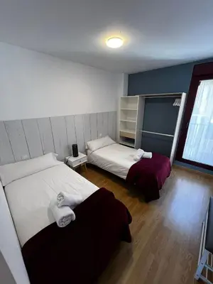 Cama o camas de una habitación en Nido de Sabi