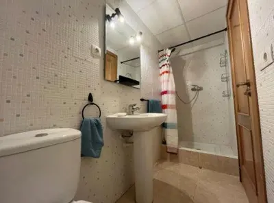 Un baño de Apartament Cornudella