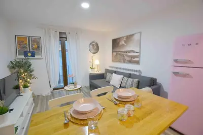 Zona de estar de Apartamento AliSol Casco Antiguo Pamplona