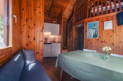 Una cocina o zona de cocina en Camping Boneta