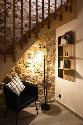Zona de estar de Ca La Padrina