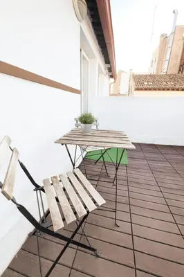 Un balcón o terraza de VTZ Hotel Plaza España