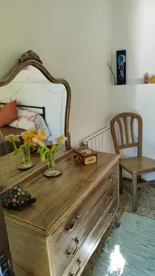 Zona de estar de La casa del patio