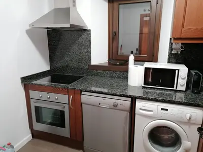 Una cocina o zona de cocina en Esterri Confort