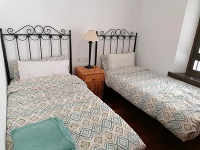 Cama o camas de una habitación en Esterri Confort