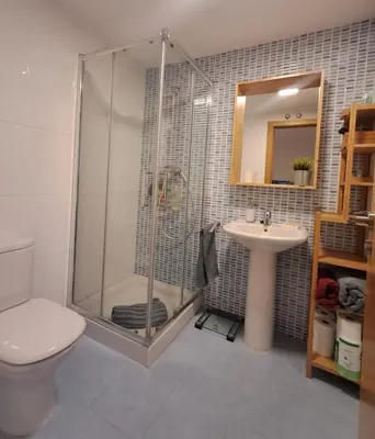 Un baño de Casa los Rebecos
