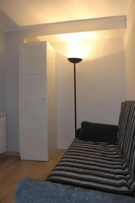 Zona de estar de Apartamento con jardín en Cerler